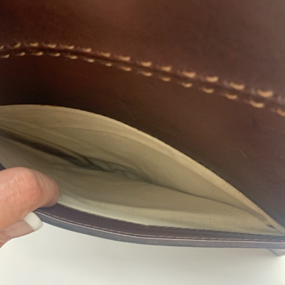 CLAUDIO ORCIANI Redish Brown Leather Backpack Made Italy MCB6743R - Picture 13 of 13